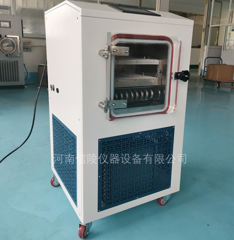 实验室小试蛋白溶液真空冻干机配一台真空泵