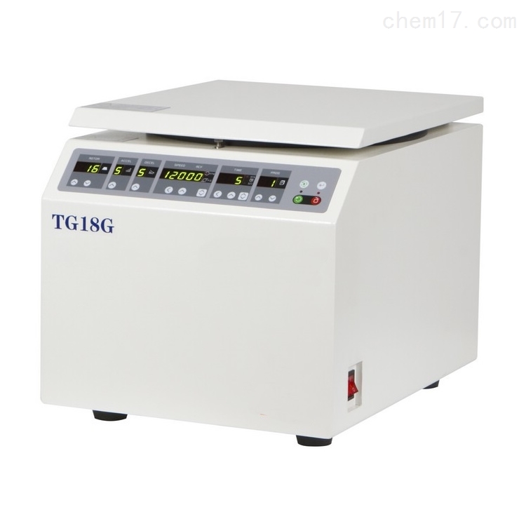 <strong><strong><strong><strong>TG18G台式高速离心机</strong></strong></strong></strong>