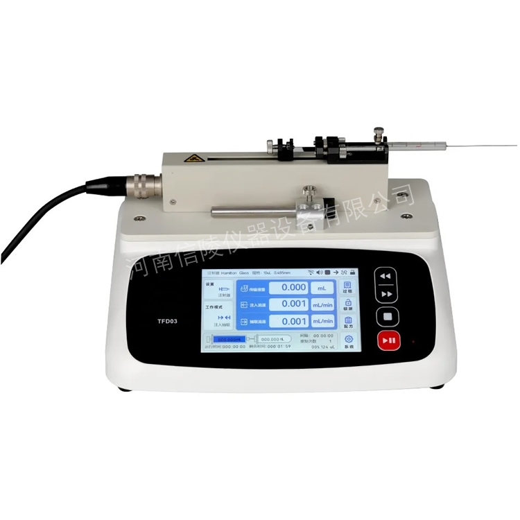 组织灌流微量液体输送TFD03-01分体式注射泵