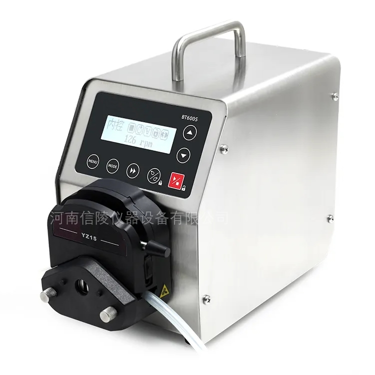 实验试剂配制精密加液蠕动泵调速定时计量泵