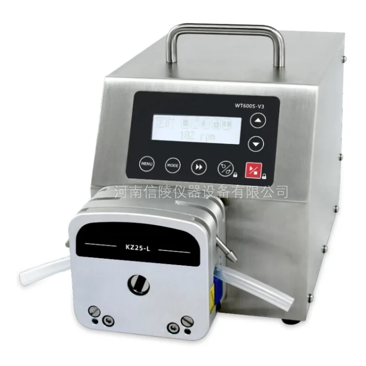 高防护化工溶液匀速加液蠕动泵6.6升每分钟