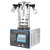 酶制剂冻干粉真空冻干机保持活性多歧管压塞