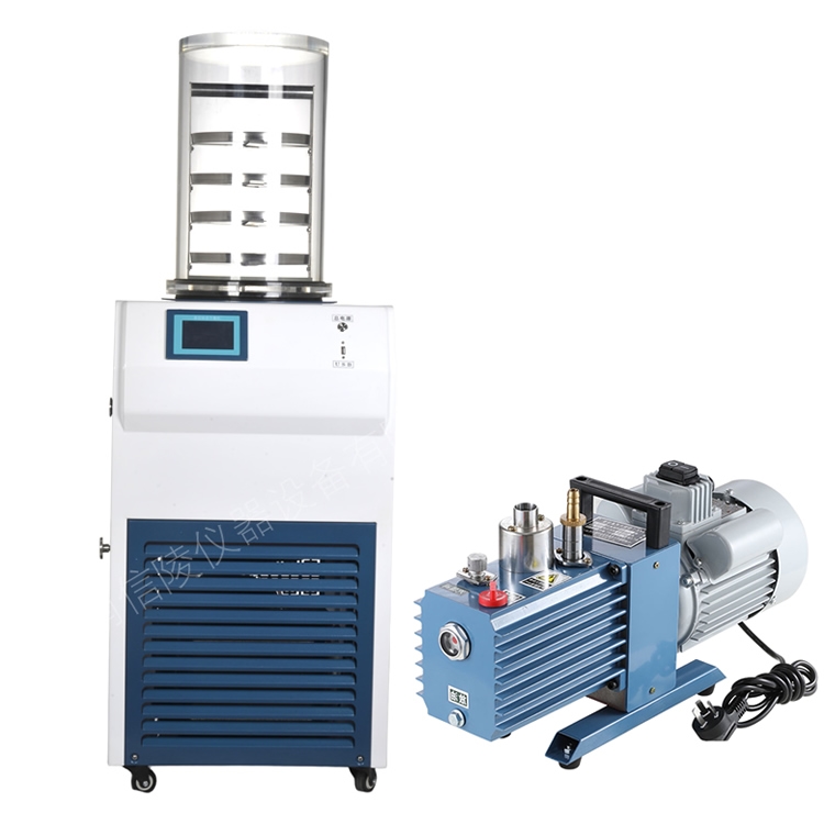 食品实验室检测冷冻干燥机LGJ-18预冻触摸屏