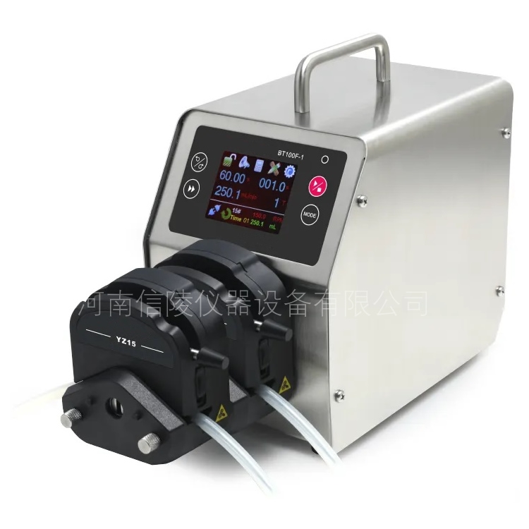 多通道反应物定量定时添加连续输送蠕动泵