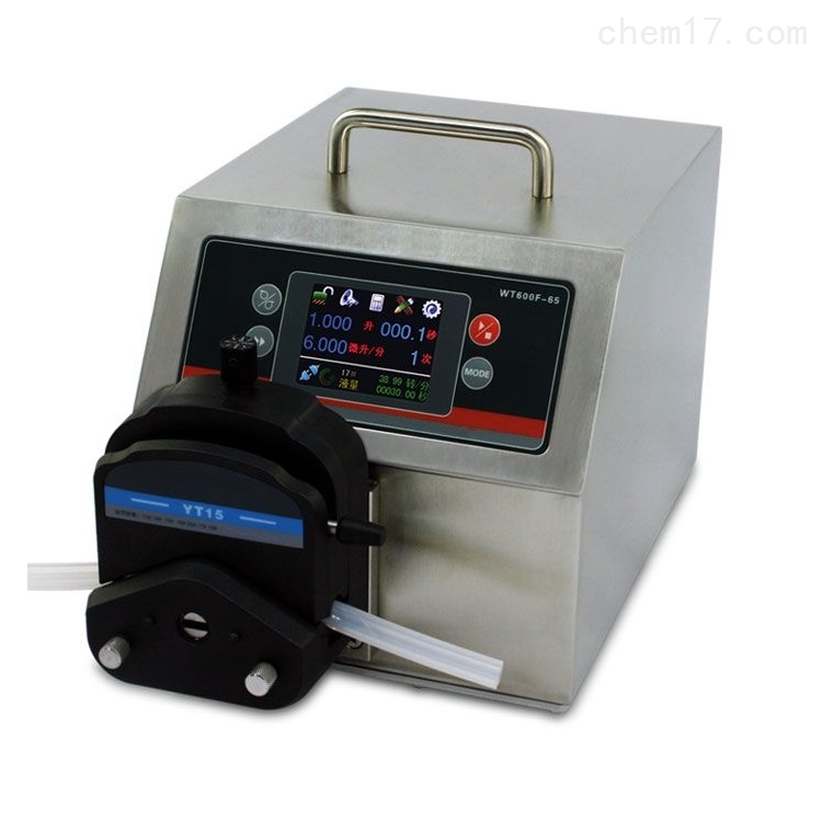 食品溶液大液量智能灌装软管蠕动泵定量调速