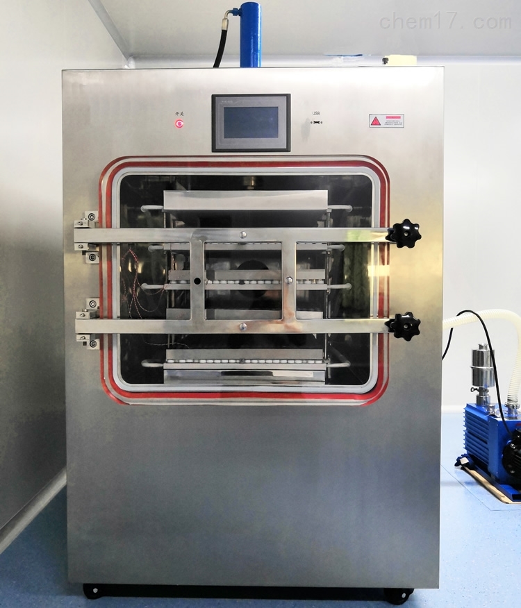 一平米EGF冻干粉西林瓶压盖冷冻干燥机